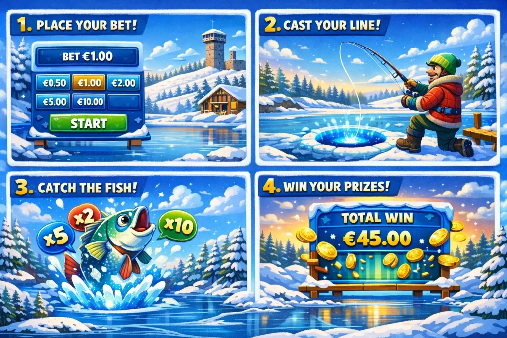 ice fishing how to play